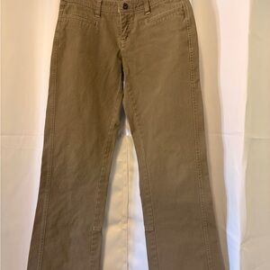 Prana Brown Sporty Pants Women’s Size Sm Athletic Yoga Hiking Travel Camping